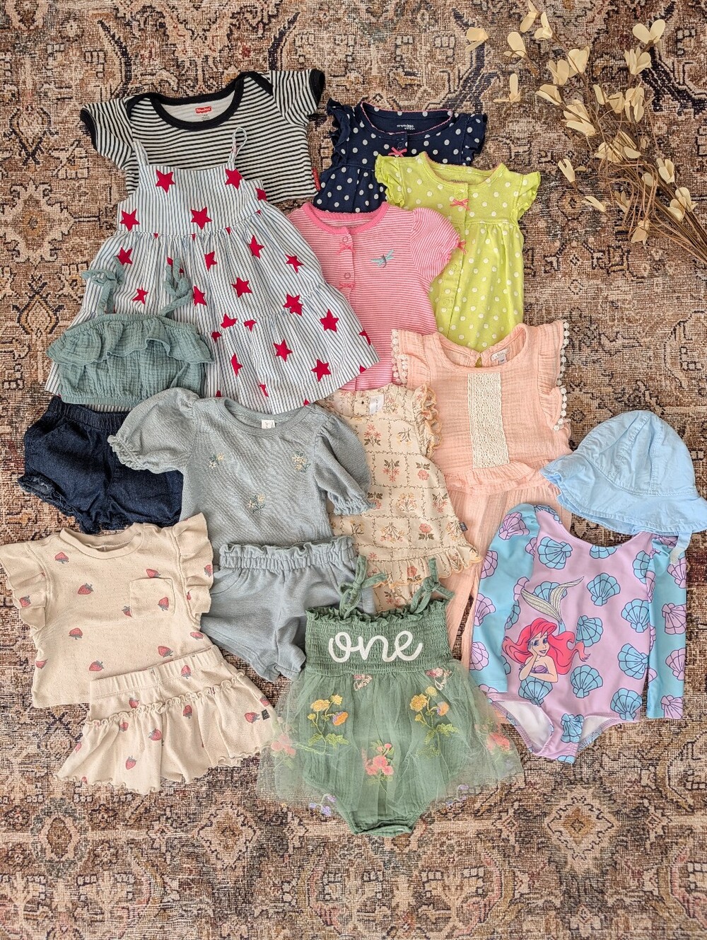 Baby girl Spring / Summer bundle 12m